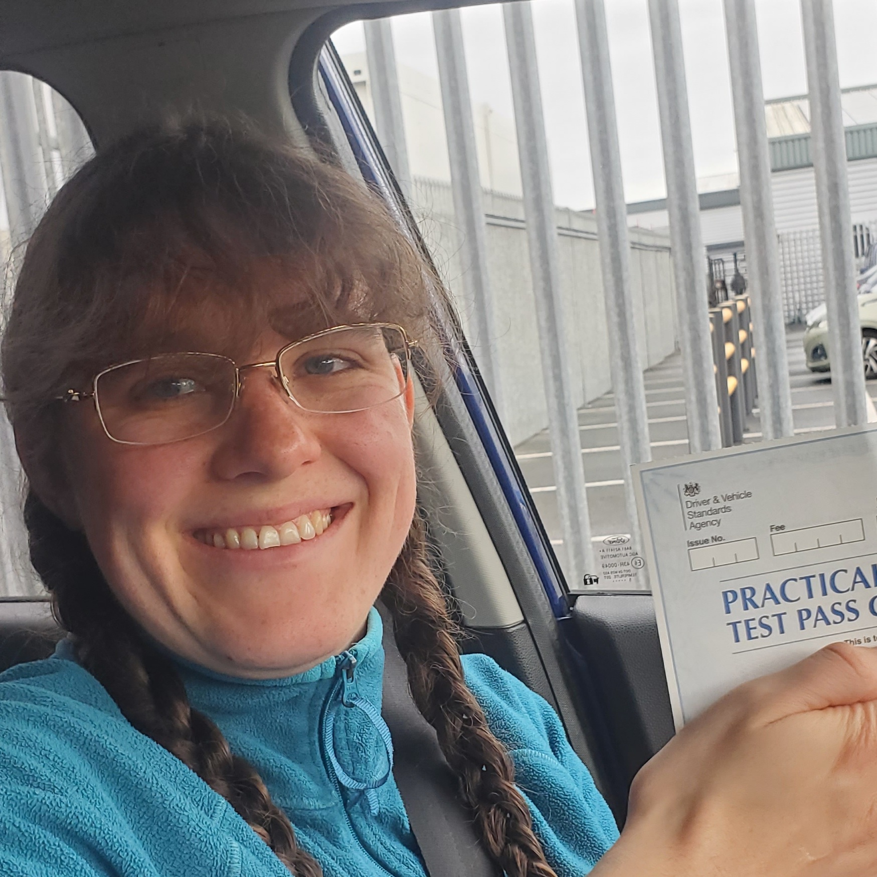 Photo of Dave, just passed driving test