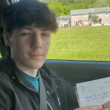 Photo of Kane, just passed driving test
