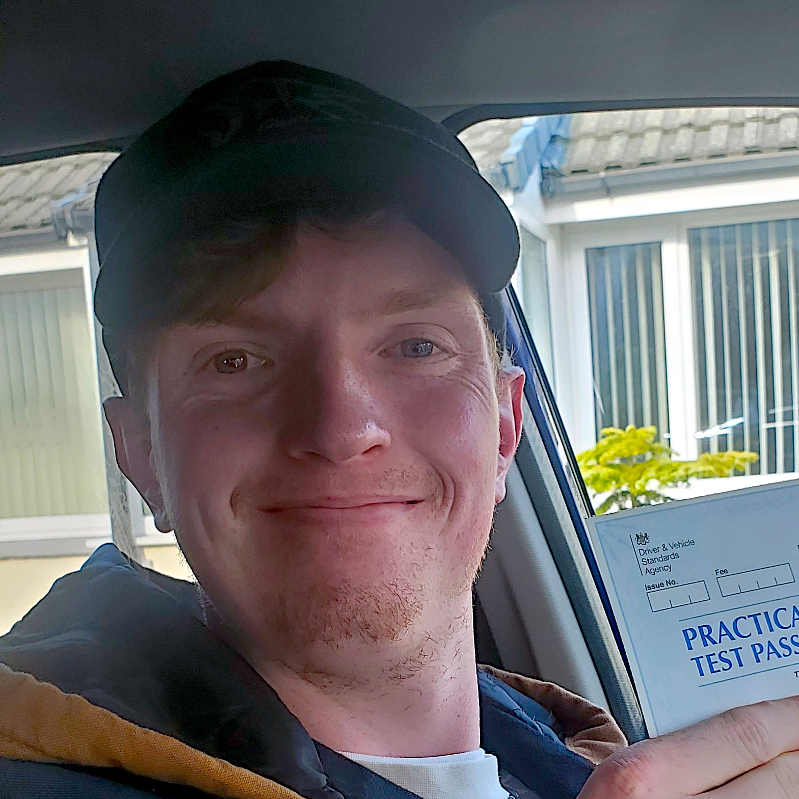 Photo of Dave, just passed driving test