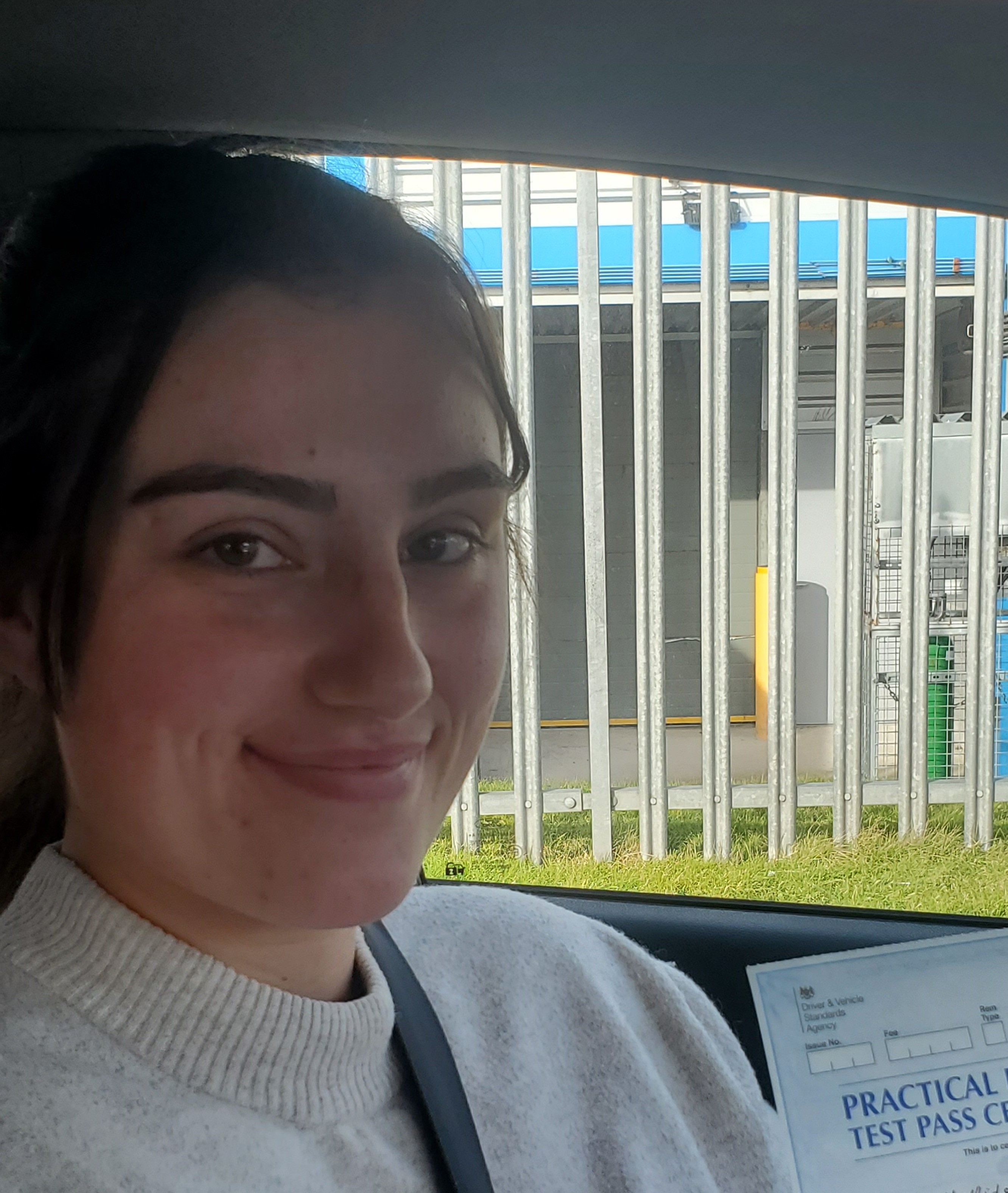 Photo of Neave, just passed driving test