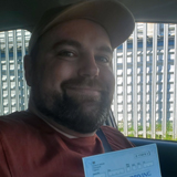 Photo of Rob, just passed driving test