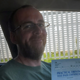 Photo of Stuart, just passed driving test