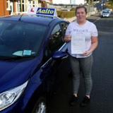 Photo of Nat, just passed driving test